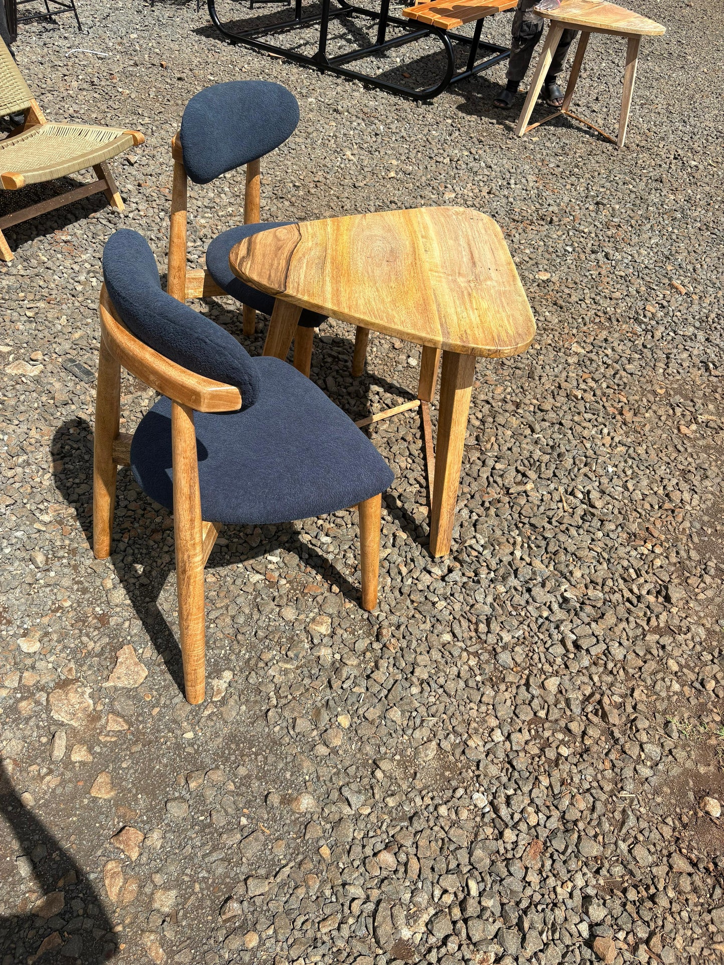 Mango wood coffee table