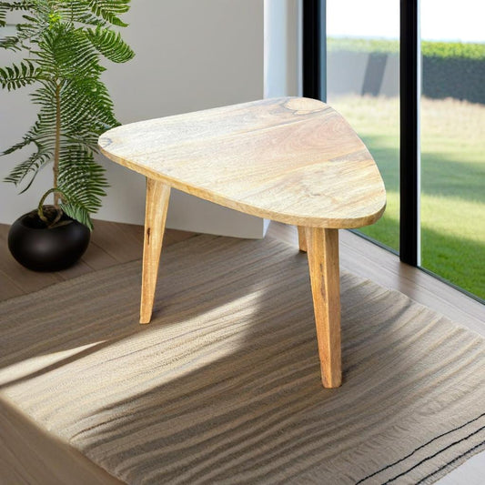 Mango wood coffee table